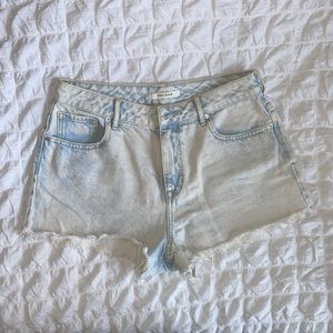 Pacsun High Rose Festival Jean Shorts